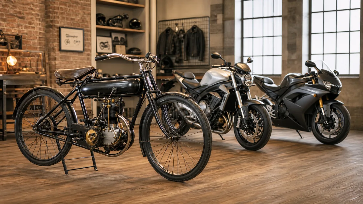 Evolucion de las motocicletas: historia completa, hitos y modelos actuales [2026]